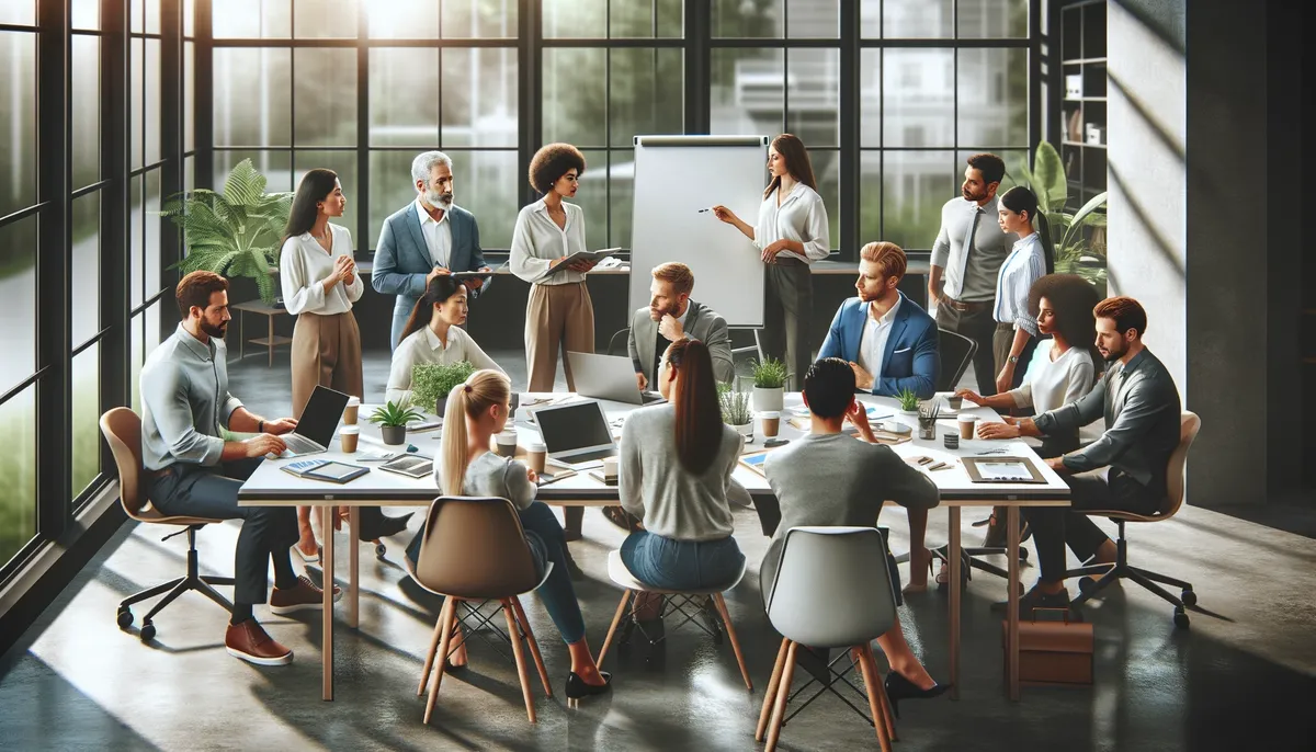 Liderazgo inclusivo,estrategias de liderazgo,equipos diversos,liderazgo empresarial,cohesión de equipos,diversidad en empresas,inclusión en el trabajo,gestión de equipos diversos,liderazgo efectivo,liderazgo en diversidad,cómo desarrollar equipos diversos y cohesionados,estrategias de liderazgo inclusivo en empresas,fomentar la diversidad en el lugar de trabajo,técnicas para liderar equipos inclusivos,consejos para crear un equipo diverso y unido.